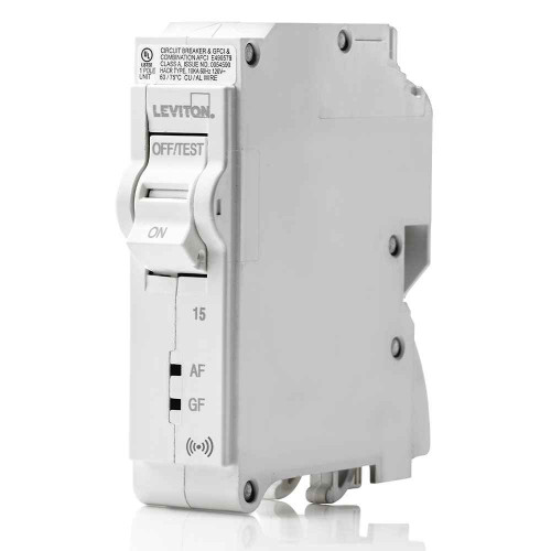 Leviton Smart AFCI/GFCI Branch Circuit Breaker
