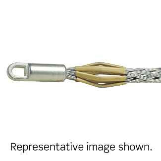 Leviton Rotating Eye, Closed Mesh, Multi Weave, Heavy Duty, Pulling Wire Mesh Grip .250 - .490 Cable Dia.Range, Standard Length