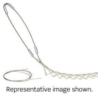 Leviton Single Eye Split Lace Wire Mesh Cable Grip, Standard Duty