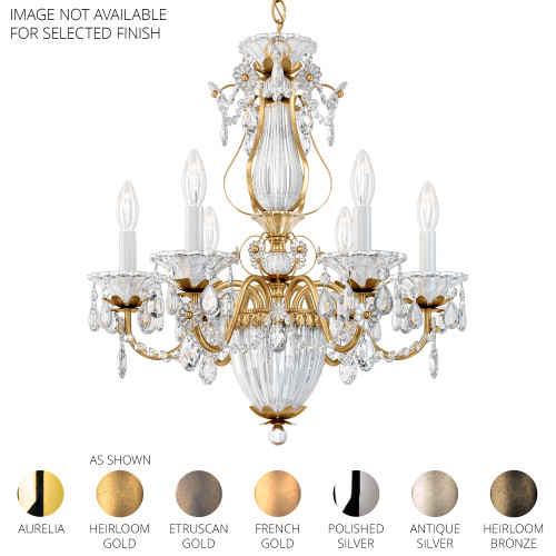 Schonbek SCH-1246 Bagatelle 6 Light 21in x 22.5in Chandelier