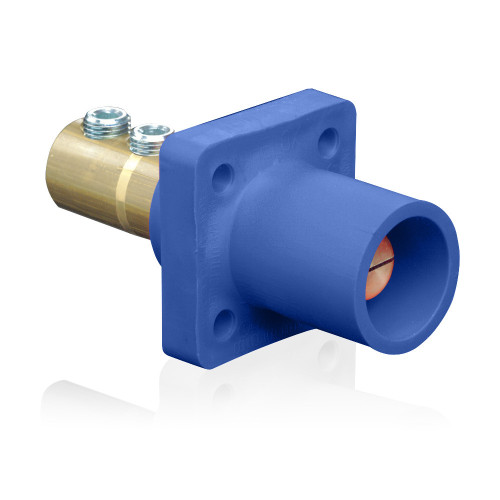 Leviton Cam-Type Taper Nose 90° Male Panel Receptacle