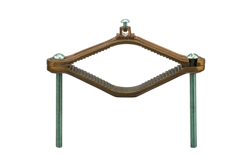 NSi Industries Heavy Duty Bronze Water Pipe Ground Clamp