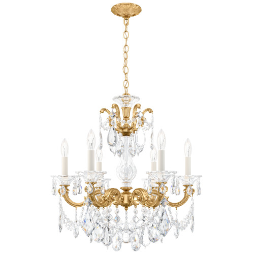 Schonbek SCH-5072 La Scala 6 Light 23in x 25in Chandelier