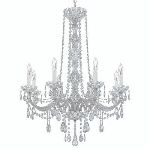 Schonbek SCH-1305 Arlington 8 Light 28in x 35.5in Chandelier