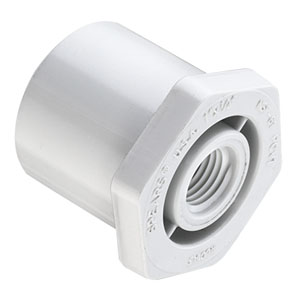 Spears PVC Reducing Bushing, SPGxFPT Schedule 40