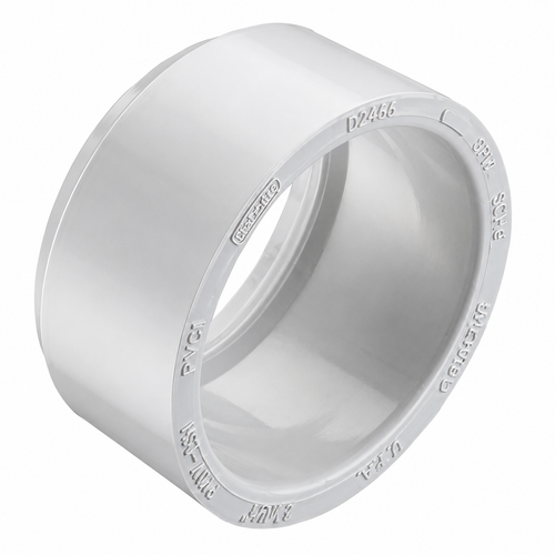 Spears PVC DWV Flush Bushing, Spigot x Hub