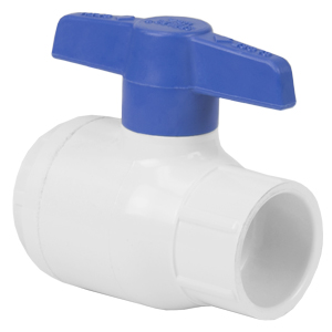 Spears PVC Socket Utility Ball Valve, EPDM Seals