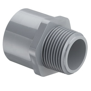 Spears CPVC Schedule 80 Male Adapter, MPT x Socket