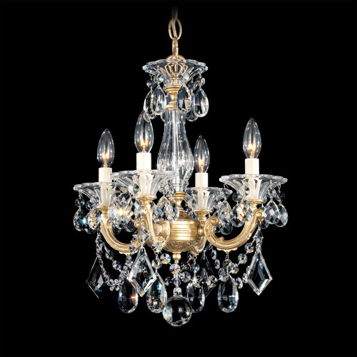 Schonbek SCH-5344 La Scala 4 Light 14.5in x 18in Pendant