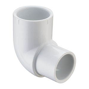 Spears PVC Schedule 40 Reducing 90° Elbow, Socket