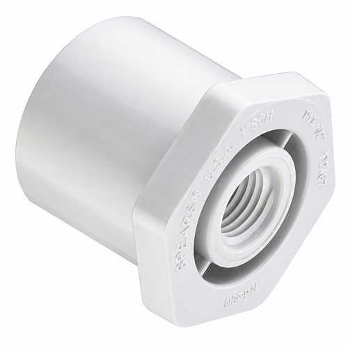 Spears PVC Reducing Bushing, Spigot x FPT, Schedule 40