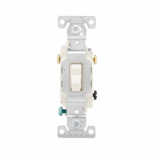 Eaton Commercial Grade Three-Way Toggle Switch, 20A, 120/277V