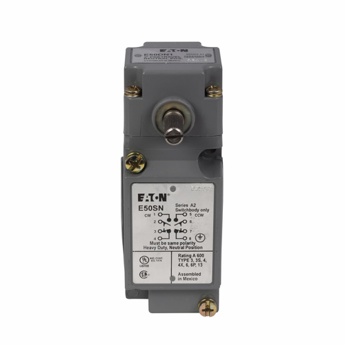 Eaton Heavy-Duty Plug-In Limit Switch, 2NO-2NC Screw Terminal