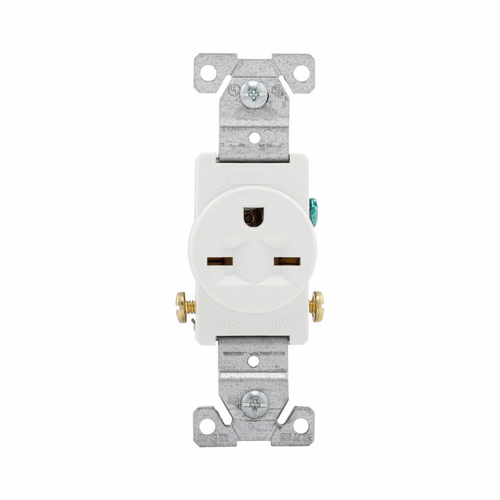 Eaton Commercial Specification Grade Single Receptacle, 15A