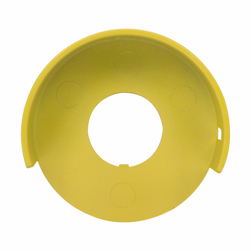 Eaton 10250T Half Shroud for Jumbo Mushroom Head Operator, Yellow Lens