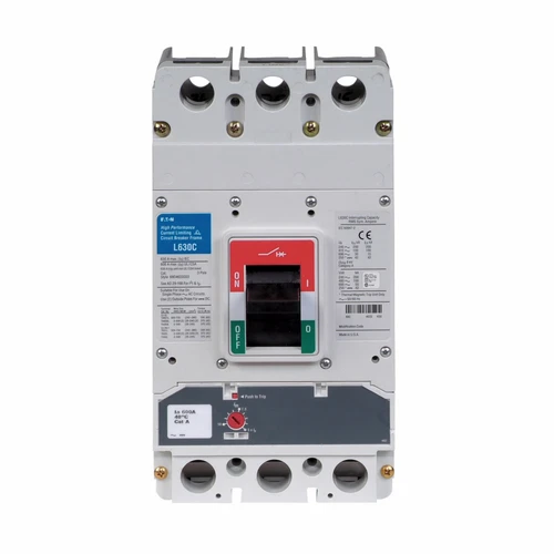 Eaton Series G LG-Frame Molded Case Circuit Breaker, Three-Pole