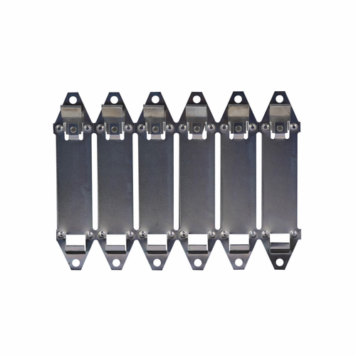 Eaton Six-Pole QC Circuit Breaker Mounting Plate, Cable-In/Cable-Out