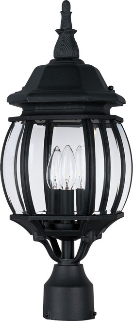 Maxim Lighting MAX-1035 Crown Hill 3-Light Outdoor Pole/Post Lantern
