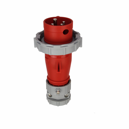 Eaton Pin and Sleeve Plug, 20A 480V 3-Pole, Nylon, Red