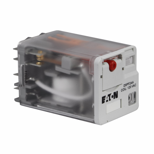 Eaton DPDT General-Purpose Cube Relay, 12A, 24VDC Coil