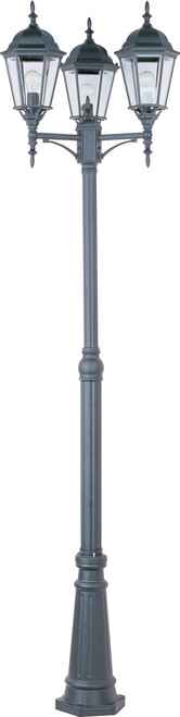 Maxim Lighting MAX-1105 3-Light Outdoor Pole/Post Lantern