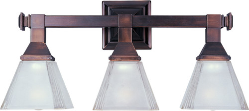 Maxim Lighting MAX-11078 Brentwood 3-Light Bath Vanity