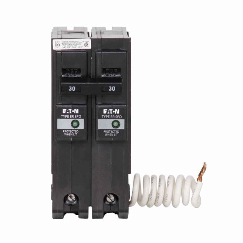 Eaton BR Series Two-Pole Residential Surge Circuit Breaker