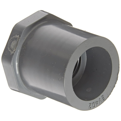 Spears 898 Series PVC Threaded Union, FPT x FPT Connections, EPDM Seal