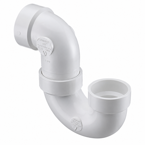 Spears PVC DWV P-Trap, Hub x Hub