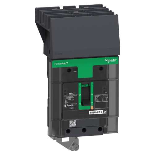 Square D PowerPacT B 3-Pole 18kA I-Line Thermal Magnetic Circuit Breaker
