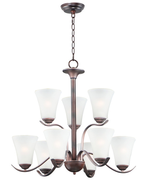 Maxim Lighting MAX-12076 Vital 9-Light Chandelier