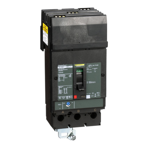 Square D PowerPacT J Circuit Breaker, 3-Pole, 600VAC, I-Line Thermal Magnetic