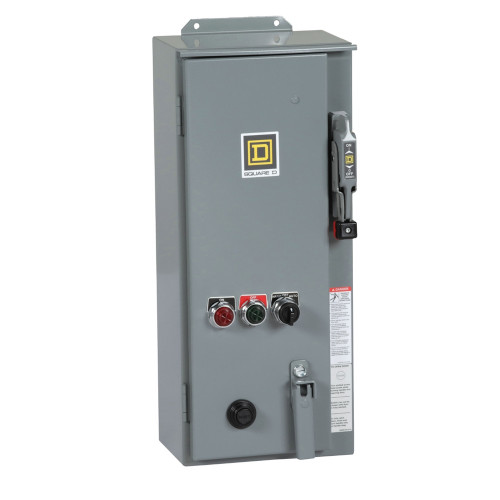Square D 8538SCASP Type S Fusible Disconnect Combination Starter, NEMA Size 1