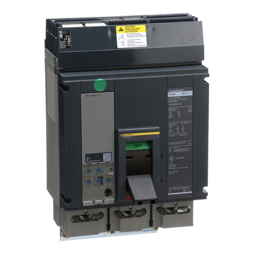 Square D PowerPacT P Circuit Breaker, 3-Pole, I-Line