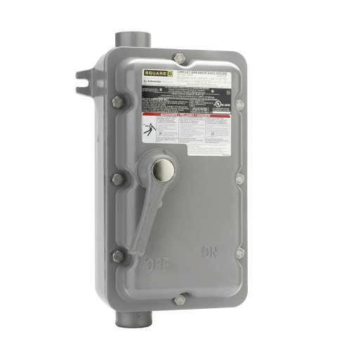 Square D PowerPacT B Molded Case Switch Enclosure, NEMA 7/9, Cast Aluminum