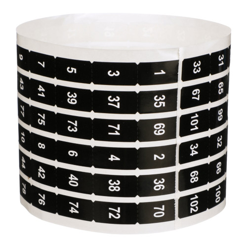 Square D NF Panelboard Number Strip Accessory, Odd/Even Numbering