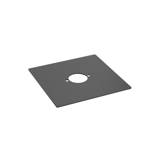 WAC Lighting X-CP X Track Outdoor J-Box Cover, Stainless Steel