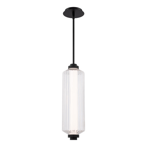 WAC Lighting BK Portos 4-CCT LED Outdoor Mini-Pendant
