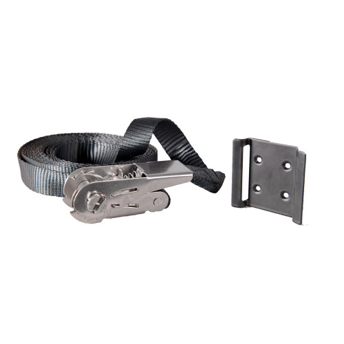 WAC Lighting STB-BK Tree Mount Canopy Strap Bracket, Black