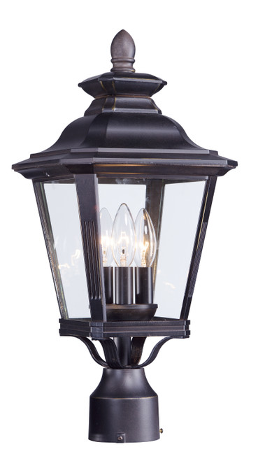 Maxim Lighting MAX-1130 Knoxville 3-Light Outdoor Post
