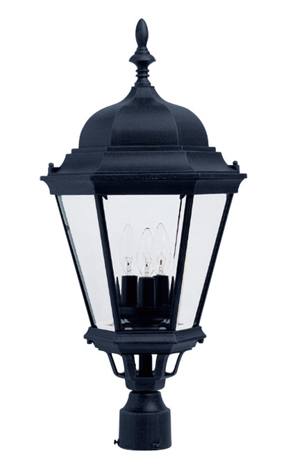 Maxim Lighting MAX-1007 Westlake Cast 3-Light Outdoor Pole/Post Lantern