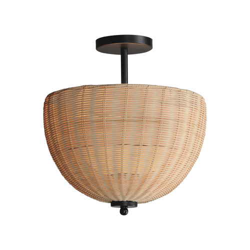 Maxim Lighting MAX-12604 Maldives 2-Light Semi Flush/Pendant