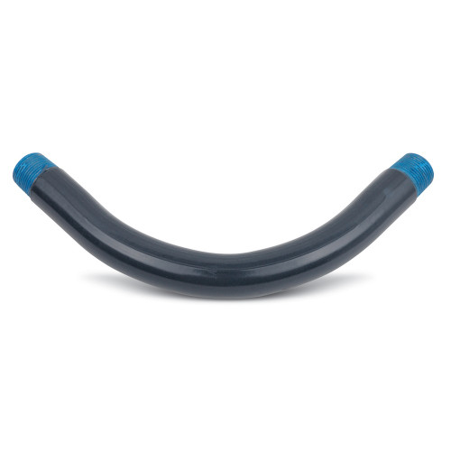 Ocal ELL Series PVC-Coated Rigid Steel 90° Elbow, Gray