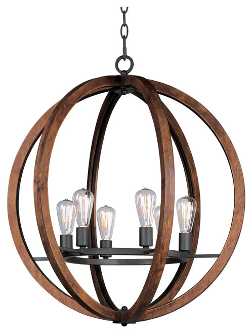 Maxim Lighting Bodega Bay 6-Light Chandelier