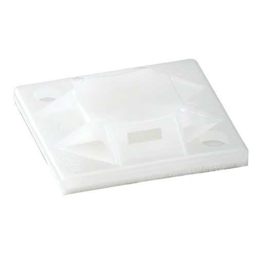 Catamount Cable Tie Mounting Base, Black Nylon 6.6