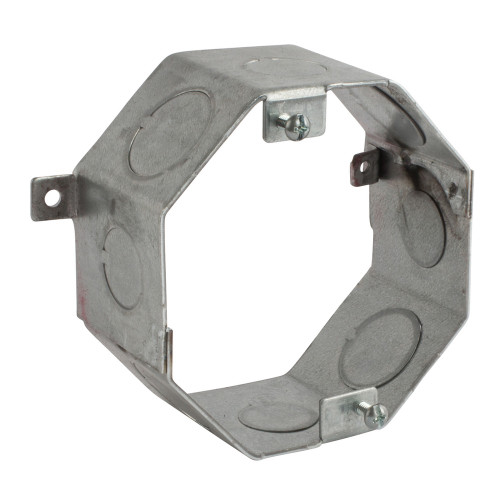 ABB Steel Octagon Concrete Box, 1/2" & 3/4" Knockouts