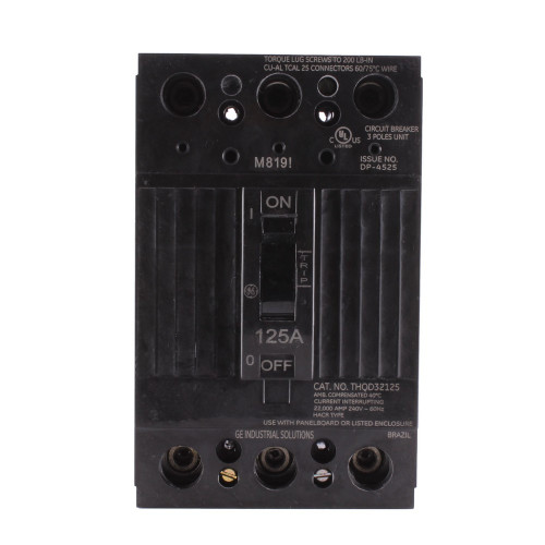 ABB TQD Q-Line 3-Pole Molded Case Circuit Breaker, 240V 22kA IC