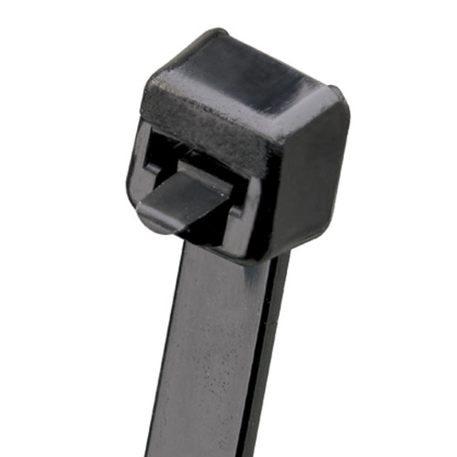 Panduit PRT6EH Extra-Heavy Releasable Cable Tie, Black Nylon 6.6