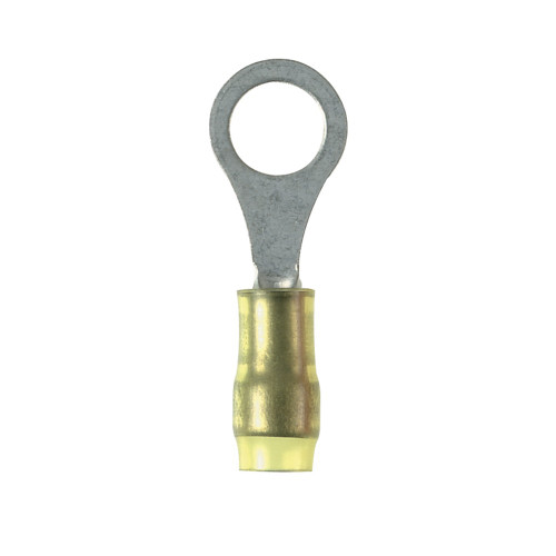 Panduit Pan-Term Ring Terminal, Nylon Insulated, Copper