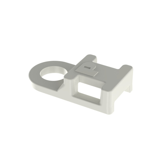 Panduit TA1S Series Cable Tie Anchor Mount, Natural Nylon 6.6